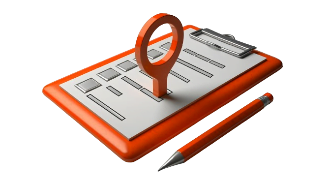 خدماتنا 22 3d flat icon warranty checklist inspection warranty symbols with copy space isolated removebg preview